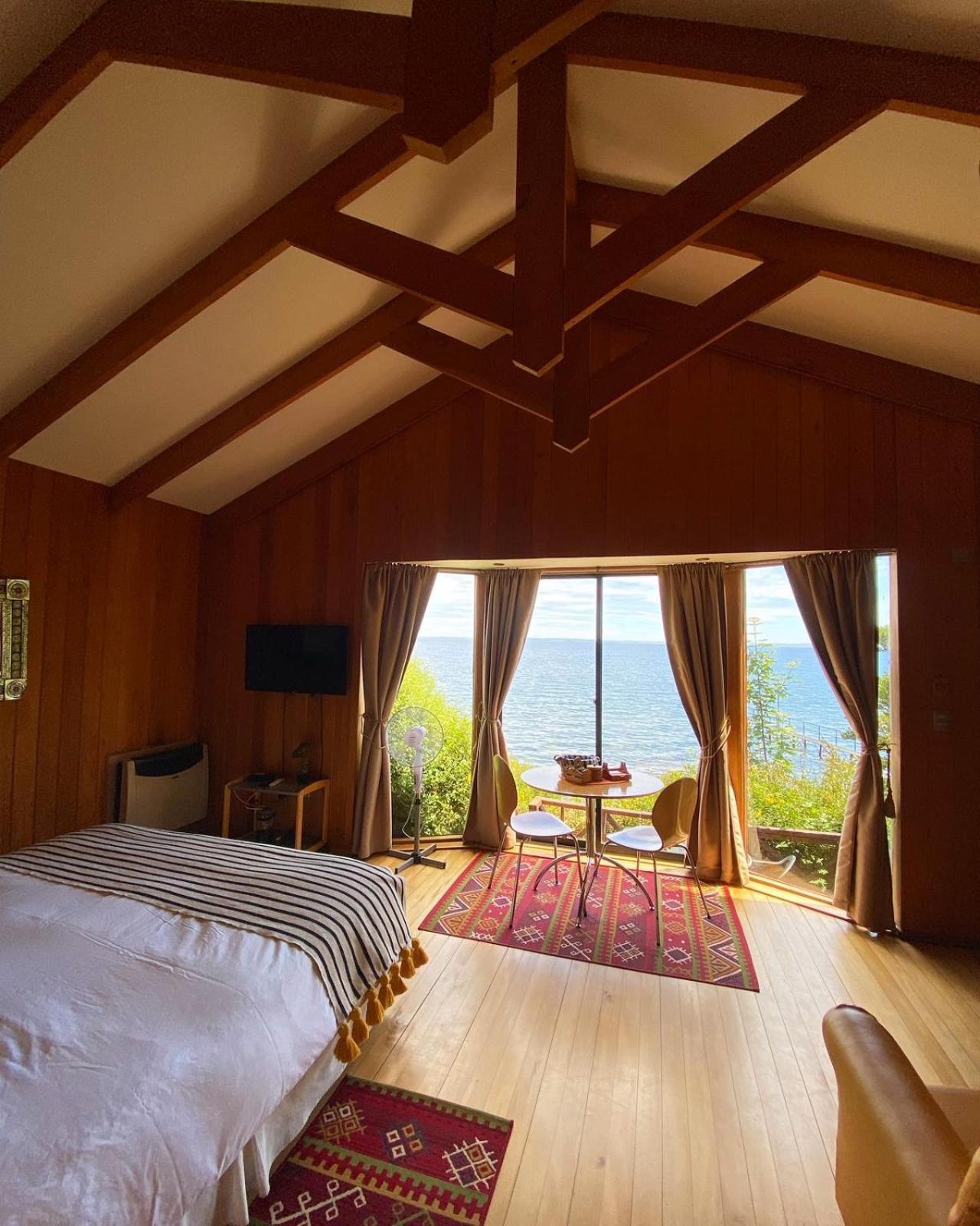 Cabanas Bahia Celeste, Пуэрто-Варас Экстерьер фото